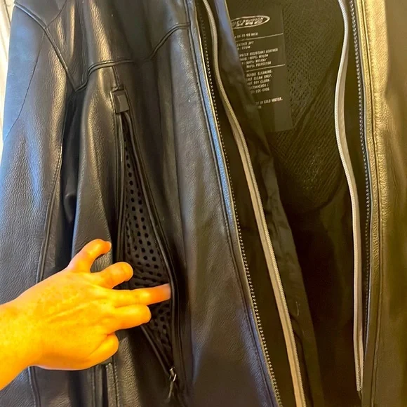 Harley-Davidson FXRG 2 In 1 Motorcycle Jacket Armored Men's XL 98518-05VM
